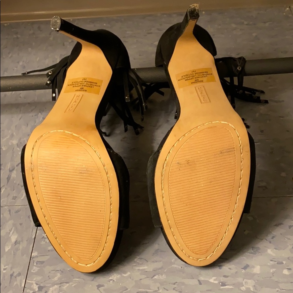 New Steven By Steve Madden Black Fringe Shoes! - image 4